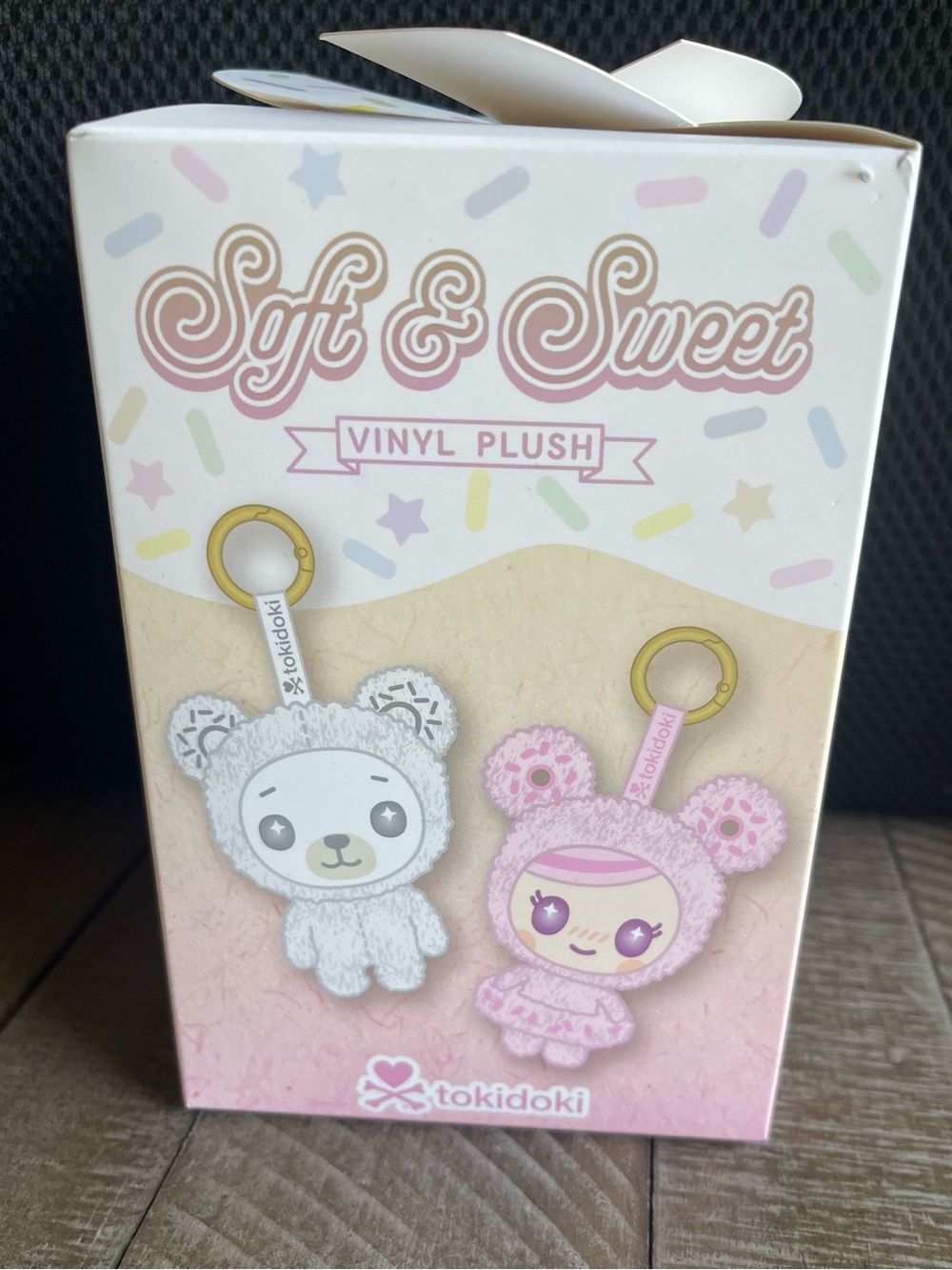 tokidoki Soft & Sweet Vinyl Plush Keychain Set - White & Pink